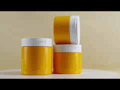 Envases de crema corporal mate 500 g 700 g Contenedores de mantequilla corporal de plástico Material de cuello PET