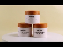 Envases de plástico de lujo para cosméticos de color blanco 250g 300g 400g 500g 700g Envases de plástico de doble pared