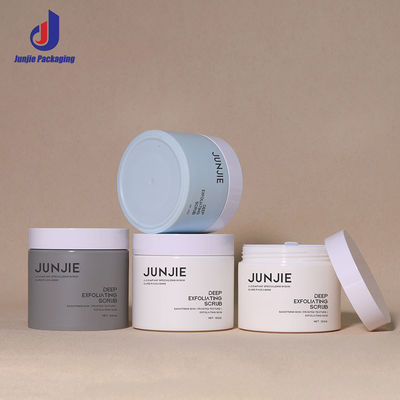 Envases de plástico ecológicos de 80 g 100 g 120 g 200 g Contenedores de mantequilla para el cuerpo vacío