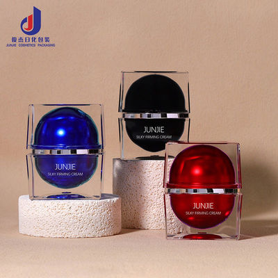 Professional Acrylic Cosmetic Storage Jar Multi Beauty Jar For Screen Printing Skin Care